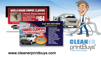 Carpet Cleaning Business Cards #C1010 UV Gloss