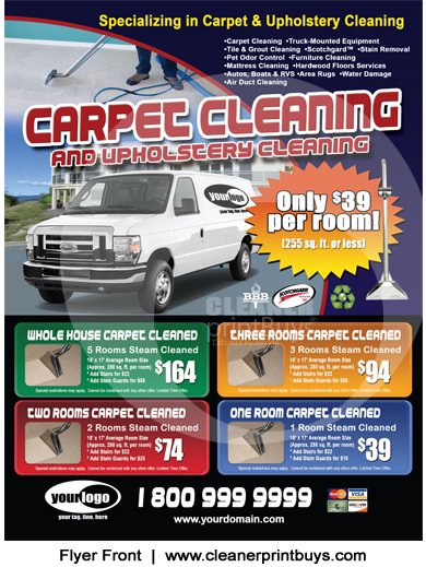 Carpet Cleaning EDDM (8.5 x 11) #C1010