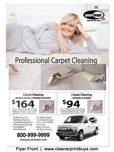 Carpet Cleaning EDDM (6.5 x 9) #C1075 Front