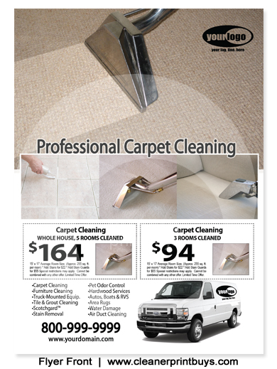 Carpet Cleaning EDDM (6.5 x 9) #C1076 Front