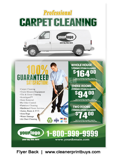 Carpet Cleaning Flyer (8.5 x 5.5) #C1002
