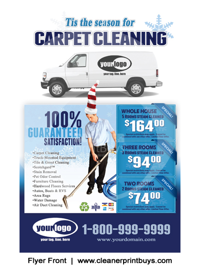 Carpet Cleaning Flyer (8.5 x 5.5) #C2001