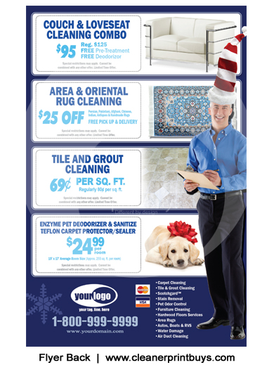 Carpet Cleaning Flyers #C00000
