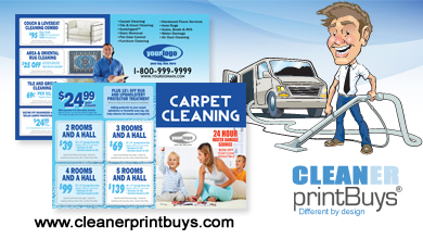 Carpet Cleaning Postcard (8.5 x 5.5) #C0008 UV Gloss