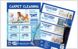 Carpet Cleaning EDDM Postcard Template # C0008 8.5 x 11