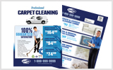 Carpet Cleaning EDDM Postcard Template # C1001 8.5 x 11