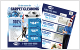 Carpet Cleaning EDDM Postcard Template # C2001 8.5 x 11
