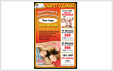Carpet Cleaning Flyers C0001 8.5 x 5.5