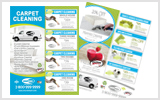 Carpet Cleaning Flyers C1006 8.5 x 11